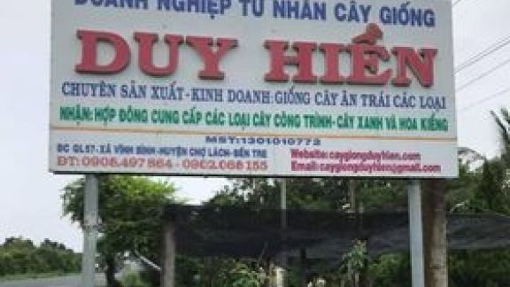 Doanh Nghiệp Tư Nhân Cấy Giống Duy Hiền